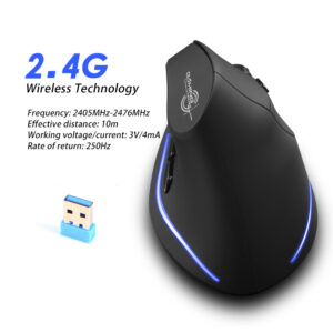 Ergonomisch vertikale Gaming PC Maus