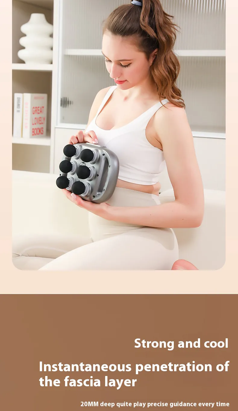 6-Kopf MassageGun – Bild 3