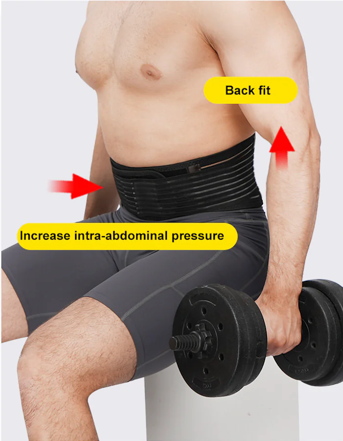 Rückengurt leicht, elastisch mit Turmalin und Magneten – Bild 6