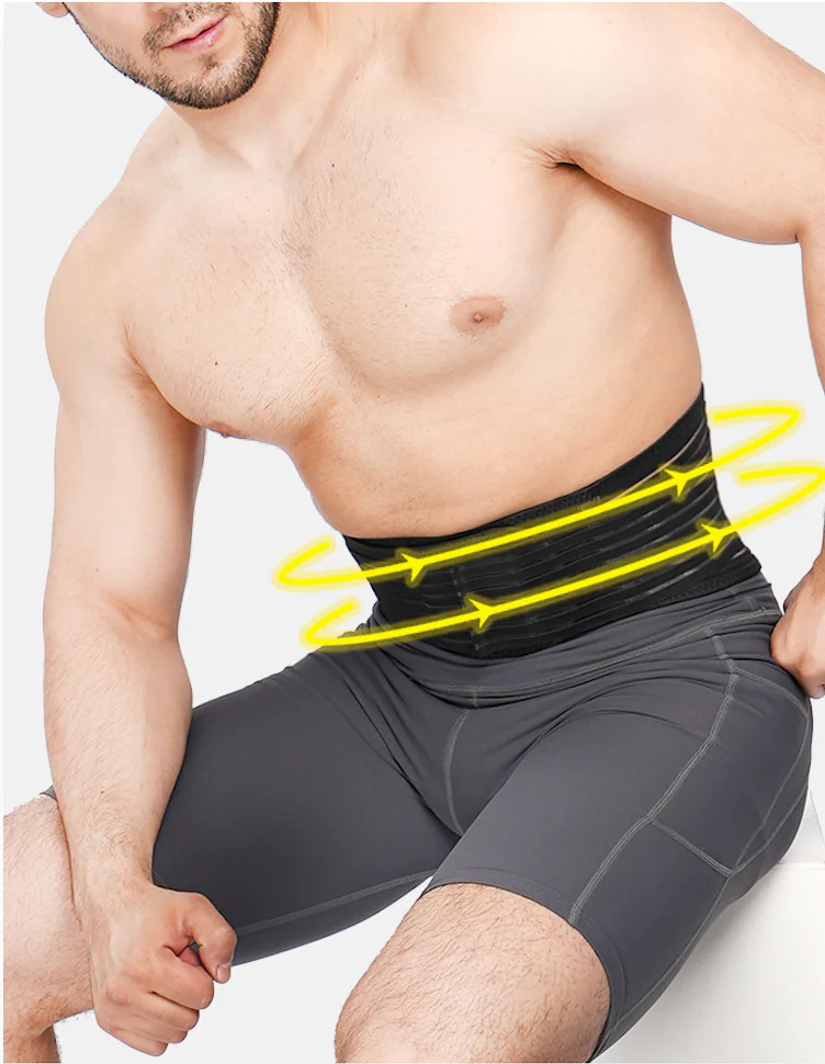 Rückengurt leicht, elastisch mit Turmalin und Magneten – Bild 2