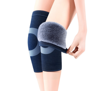 Kniebandage wärmend mit Fell